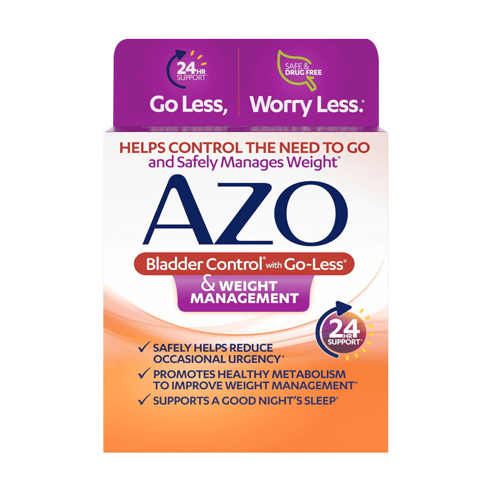 Azo Bladder Control Weight Management Supplement Capsule, 48 Ea